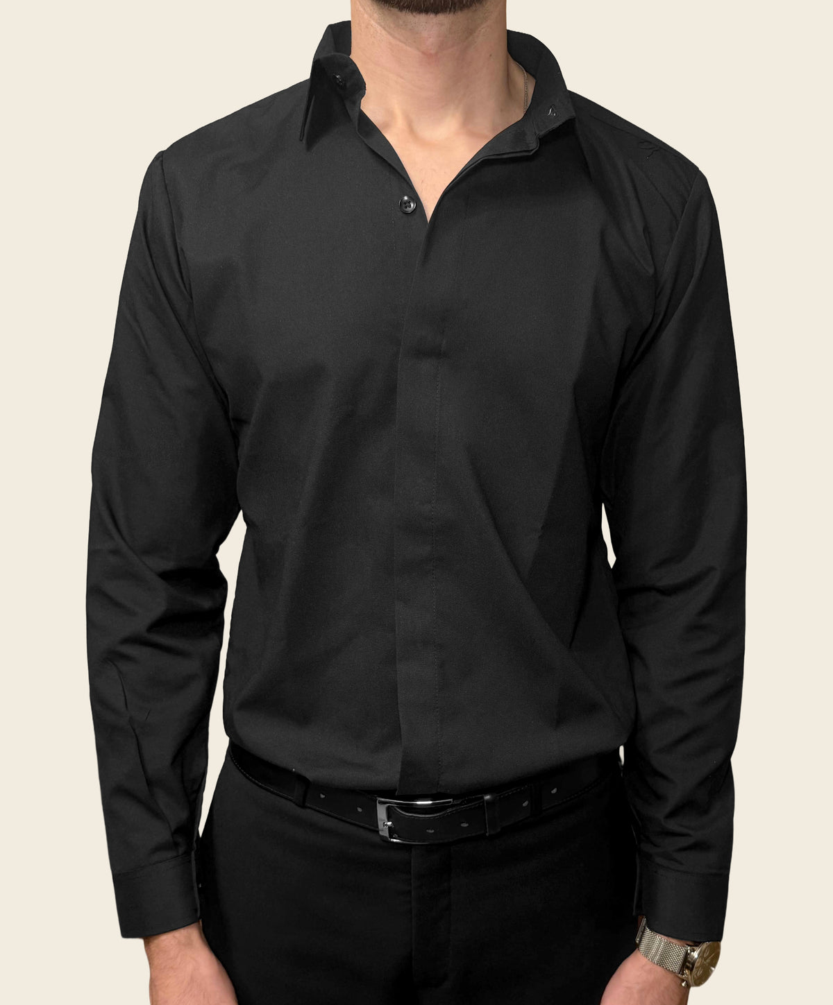 The Classic Shirt — Black view 6
