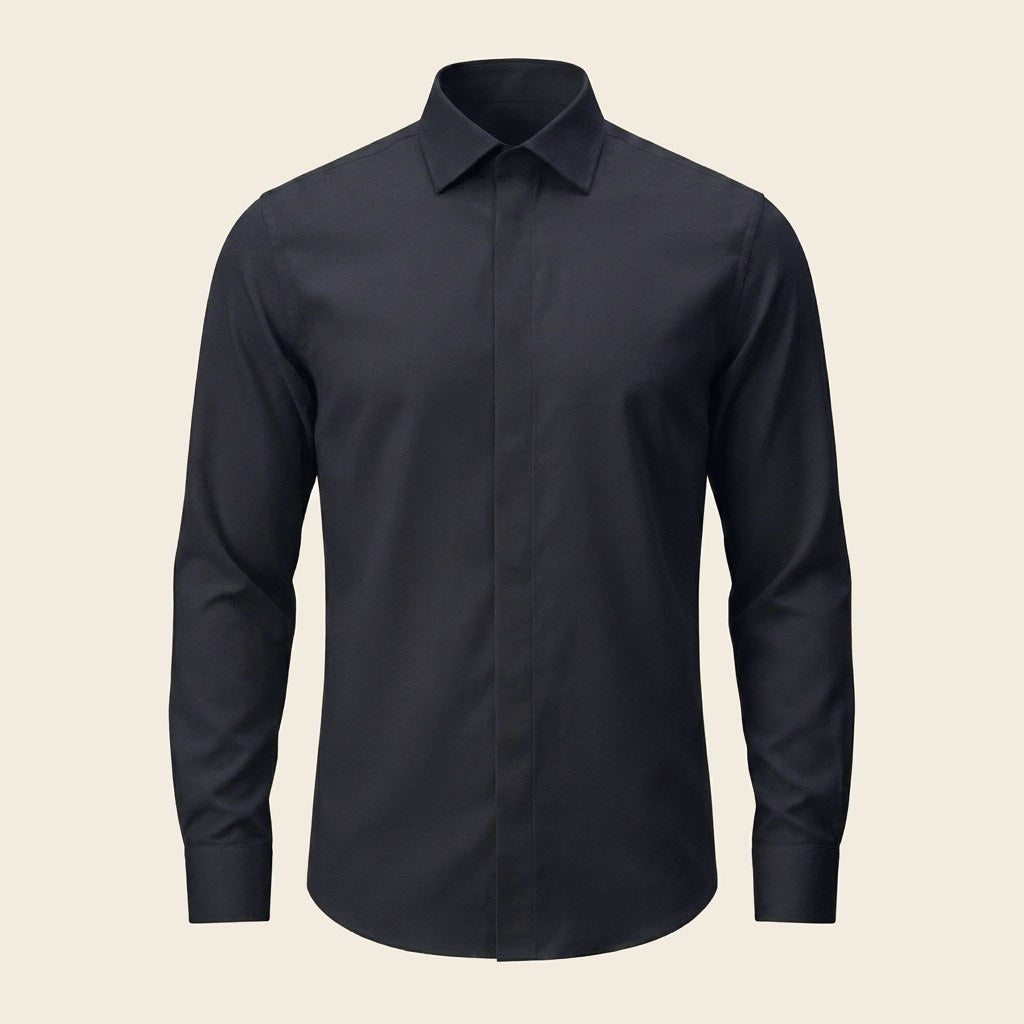 Two shirts, perfected — instead of fifty, forgotten.