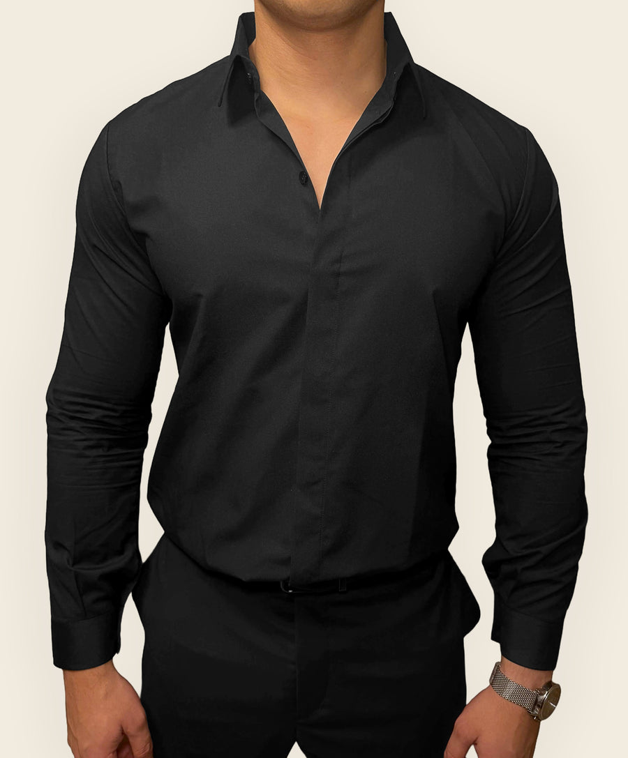 The Classic Shirt — Black