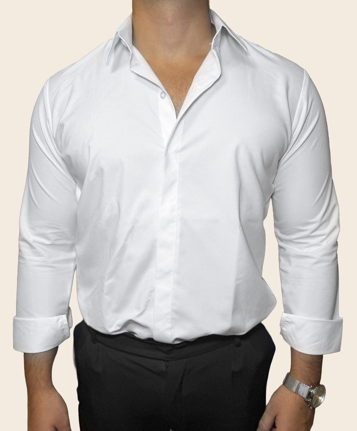 The Classic Shirt — White view 5