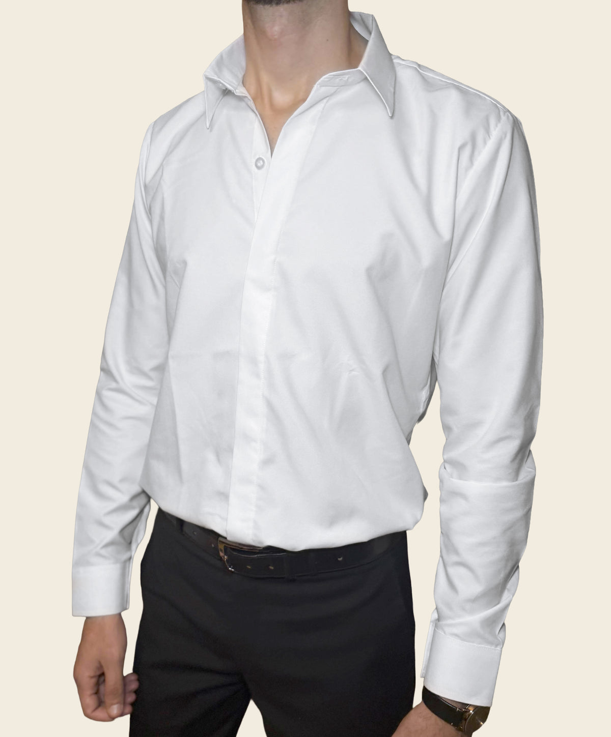 The Classic Shirt — White view 3