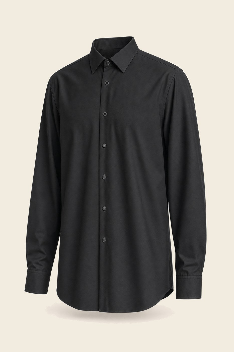 The Classic Shirt — Black view 3