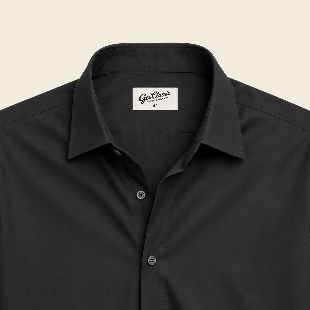 The Classic Shirt — Black view 4